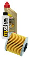 Inspectiepakket 1L 10W-40 + Oliefilter + 1x Bougie voor Kymco K-XCT i 125 ccm