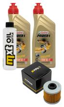 Paquete de inspección 2L 15W-40 + filtro de aceite + 1x bujía para Kymco Downtown i 300 ccm