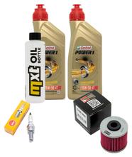 Inspection package 2L 15W-40 + oil filter + 1x spark plug for Kymco Downtown i 300 ccm