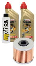 Inspectiepakket 2L 15W-40 + Oliefilter + 1x Bougie voor Kymco Downtown i 300 ccm