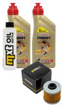 Pacchetto di ispezione 2L 20W-50 + filtro olio + 1x candela per Kymco People GTi 300 ccm