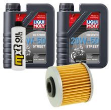 Kit d'inspection 2L 20W-50 + filtre à huile + 1x bougie pour Kymco People GTi 300 ccm