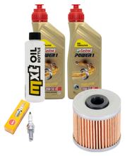 Inspektionspaket 2L 20W-50 + Ölfilter + 1x Zündkerze für Kymco People GTi 300 ccm