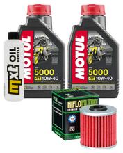 Inspection package 2L 10W-40 + oil filter + 1x spark plug for Kymco Xciting i 400 ccm