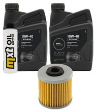 Inspectiepakket 2L 10W-40 + Oliefilter + 1x Bougie voor Kymco Xciting i 400 ccm