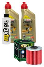 Inspectiepakket 2L 10W-40 + Oliefilter + 1x Bougie voor Kymco Xciting i 400 ccm