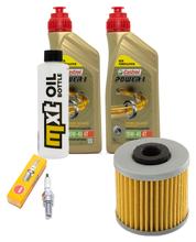 Inspectiepakket 2L 10W-40 + Oliefilter + 1x Bougie voor Kymco Xciting i 400 ccm
