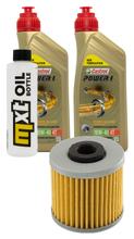 Inspectiepakket 2L 10W-40 + Oliefilter + 1x Bougie voor Kymco Xciting i 400 ccm