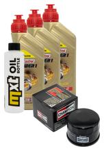 Inspectiepakket 3L 20W-50 + Oliefilter + 1x Bougie voor Kymco MyRoad i 700 ccm