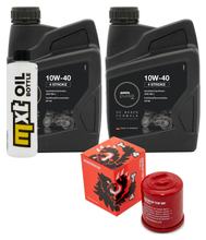 Inspectiepakket 2L 10W-40 + Oliefilter + 1x Bougie voor Malaguti Madison R 125 ccm