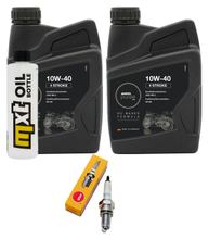 Inspectiepakket 2L 10W-40 + Oliefilter + 1x Bougie voor Malaguti Madison 250 ccm