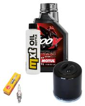 Inspection package 1L 15W-50 + oil filter + 1x spark plug for PGO T-Rex 125 ccm