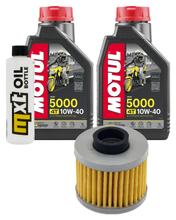 Inspection package 2L 10W-40 + oil filter + 1x spark plug for Peugeot Elystar 125 ccm