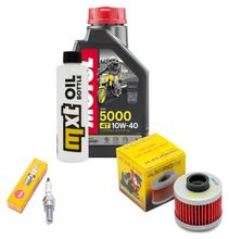 Pacchetto di ispezione 1L 10W-40 + filtro olio + 1x candela per Peugeot Elyseo 125 ccm