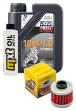 Pacchetto di ispezione 1L 10W-40 + filtro olio + 1x candela per Peugeot Elyseo 125 ccm