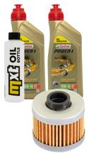Inspectiepakket 2L 10W-40 + Oliefilter + 1x Bougie voor Peugeot Jet-Force 125 ccm