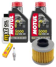 Inspection package 2L 10W-40 + oil filter + 1x spark plug for Peugeot Jet-Force 125 ccm
