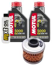 Kit d'inspection 2L 10W-40 + filtre à huile + 1x bougie pour Peugeot Jet-Force 125 ccm