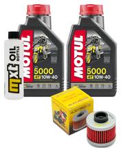 Kit d'inspection 2L 10W-40 + filtre à huile + 1x bougie pour Peugeot Jet-Force 125 ccm