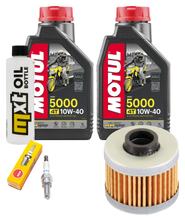 Inspection package 2L 10W-40 + oil filter + 1x spark plug for Peugeot Jet-Force 125 ccm