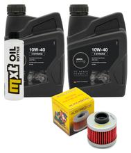 Pacchetto di ispezione 2L 10W-40 + filtro olio + 1x candela per Peugeot Jet-Force 125 ccm