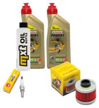 Inspection package 2L 10W-40 + oil filter + 1x spark plug for Peugeot Jet-Force 125 ccm