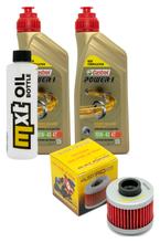 Pacchetto di ispezione 2L 10W-40 + filtro olio + 1x candela per Peugeot Jet-Force 125 ccm