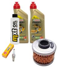 Inspektionspaket 2L 10W-40 + Ölfilter + 1x Zündkerze für Peugeot Elyseo 150 ccm