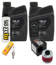 Inspektionspaket 2L 10W-40 + Ölfilter + 1x Zündkerze für Peugeot Elyseo 150 ccm