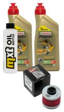Inspektionspaket 2L 10W-40 + Ölfilter + 1x Zündkerze für Peugeot Elyseo 150 ccm