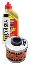 Inspektionspaket 1L 5W-40 + Ölfilter + 1x Zündkerze für Peugeot Citystar i 200 ccm