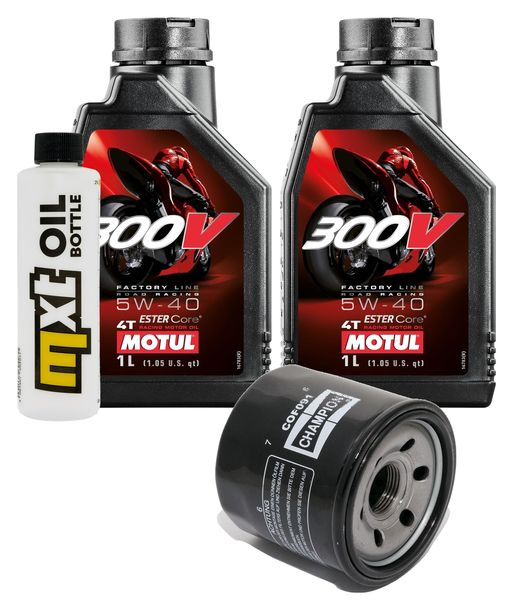 Inspektionspaket 2L 5W-40 + Ölfilter + 1x Zündkerze für Peugeot Metropolis 400 ccm