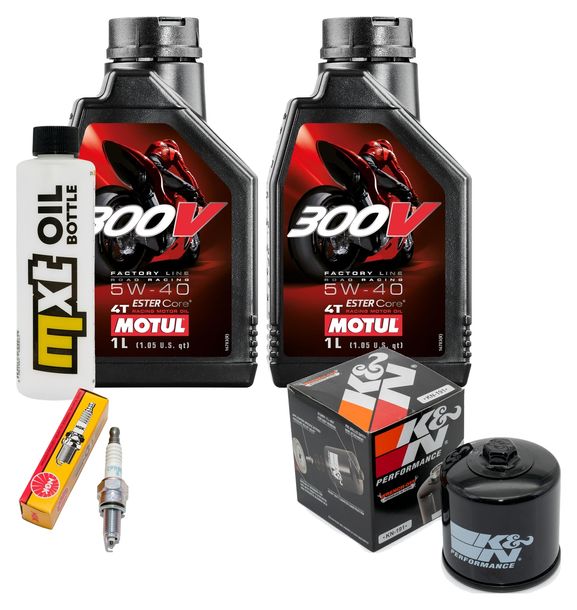 Inspektionspaket 2L 5W-40 + Ölfilter + 1x Zündkerze für Peugeot Metropolis 400 ccm