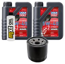 Inspectiepakket 2L 5W-40 + Oliefilter + 1x Bougie voor Peugeot Metropolis 400 ccm