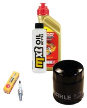 Inspektionspaket 1L 5W-40 + Ölfilter + 1x Zündkerze für Piaggio Fly 125 ccm