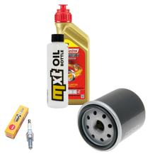 Inspektionspaket 1L 5W-40 + Ölfilter + 1x Zündkerze für Piaggio Fly 125 ccm