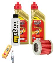 Inspektionspaket 2L 5W-40 + Ölfilter + 1x Zündkerze für Piaggio Liberty RST 125 ccm