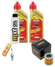 Inspektionspaket 2L 5W-40 + Ölfilter + 1x Zündkerze für Piaggio Liberty RST 125 ccm