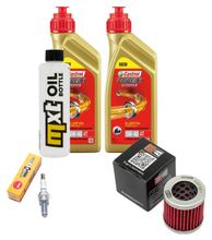 Inspectiepakket 2L 5W-40 + Oliefilter + 1x Bougie voor Piaggio Liberty RST 125 cc