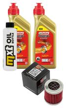 Inspection package 2L 5W-40 + oil filter + 1x spark plug for Piaggio Liberty RST 125 ccm