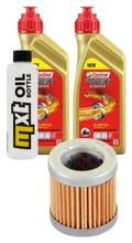 Inspektionspaket 2L 5W-40 + Ölfilter + 1x Zündkerze für Piaggio Liberty RST 125 ccm