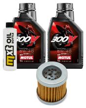 Paquete de inspección 2L 5W-40 + filtro de aceite + 1x bujía para Piaggio Liberty RST 125 ccm