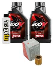 Inspektionspaket 2L 5W-40 + Ölfilter + 1x Zündkerze für Piaggio Liberty RST 125 ccm