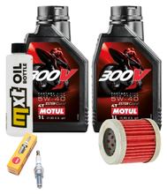 Inspektionspaket 2L 5W-40 + Ölfilter + 1x Zündkerze für Piaggio Liberty RST 125 ccm