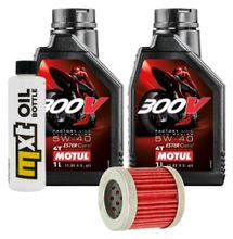 Paquete de inspección 2L 5W-40 + filtro de aceite + 1x bujía para Piaggio Liberty RST 125 ccm