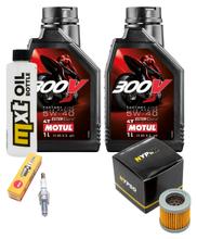 Inspectiepakket 2L 5W-40 + Oliefilter + 1x Bougie voor Piaggio Liberty RST 125 cc