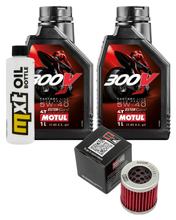 Paquete de inspección 2L 5W-40 + filtro de aceite + 1x bujía para Piaggio Liberty RST 125 ccm