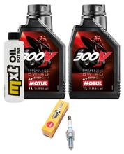 Inspectiepakket 2L 5W-40 + Oliefilter + 1x Bougie voor Piaggio Liberty RST 125 cc