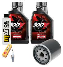 Inspektionspaket 2L 5W-40 + Ölfilter + 1x Zündkerze für Piaggio Liberty 2V 125 ccm