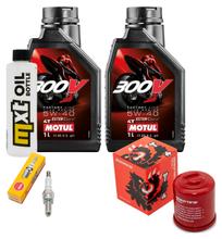 Inspektionspaket 2L 5W-40 + Ölfilter + 1x Zündkerze für Piaggio Liberty 3V 125 ccm